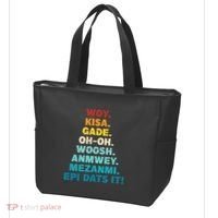 Funny Haiti Tote Bag thumb 3