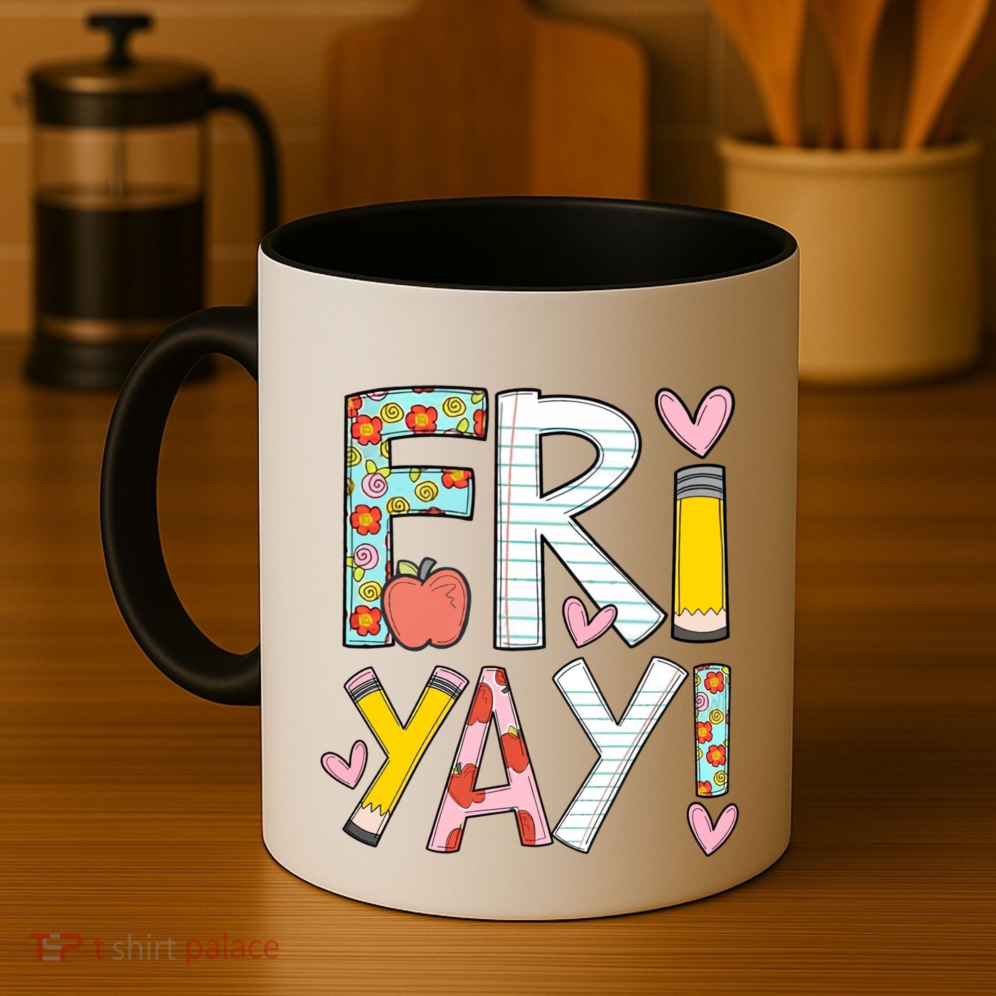 Friyay Happy Friday Funny Weekend Teacher Back To School Gift Coffee Mug