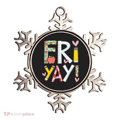 Friyay Happy Friday Funny Weekend Teacher Back To School Gift Ornament