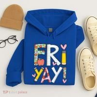 Friyay Happy Friday Funny Weekend Teacher Back To School Gift Hoodie thumb 4