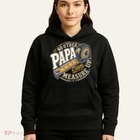Funny Happy Father's Day No Other Papa Can Measure Up Hoodie thumb 5