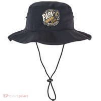 Funny Happy Father's Day No Other Papa Can Measure Up Bucket Hat thumb 0