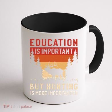 Funny Hunting Coffee Mug back