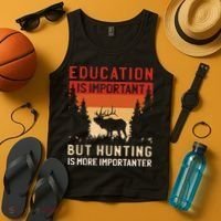 Funny Hunting Tank Top thumb 4