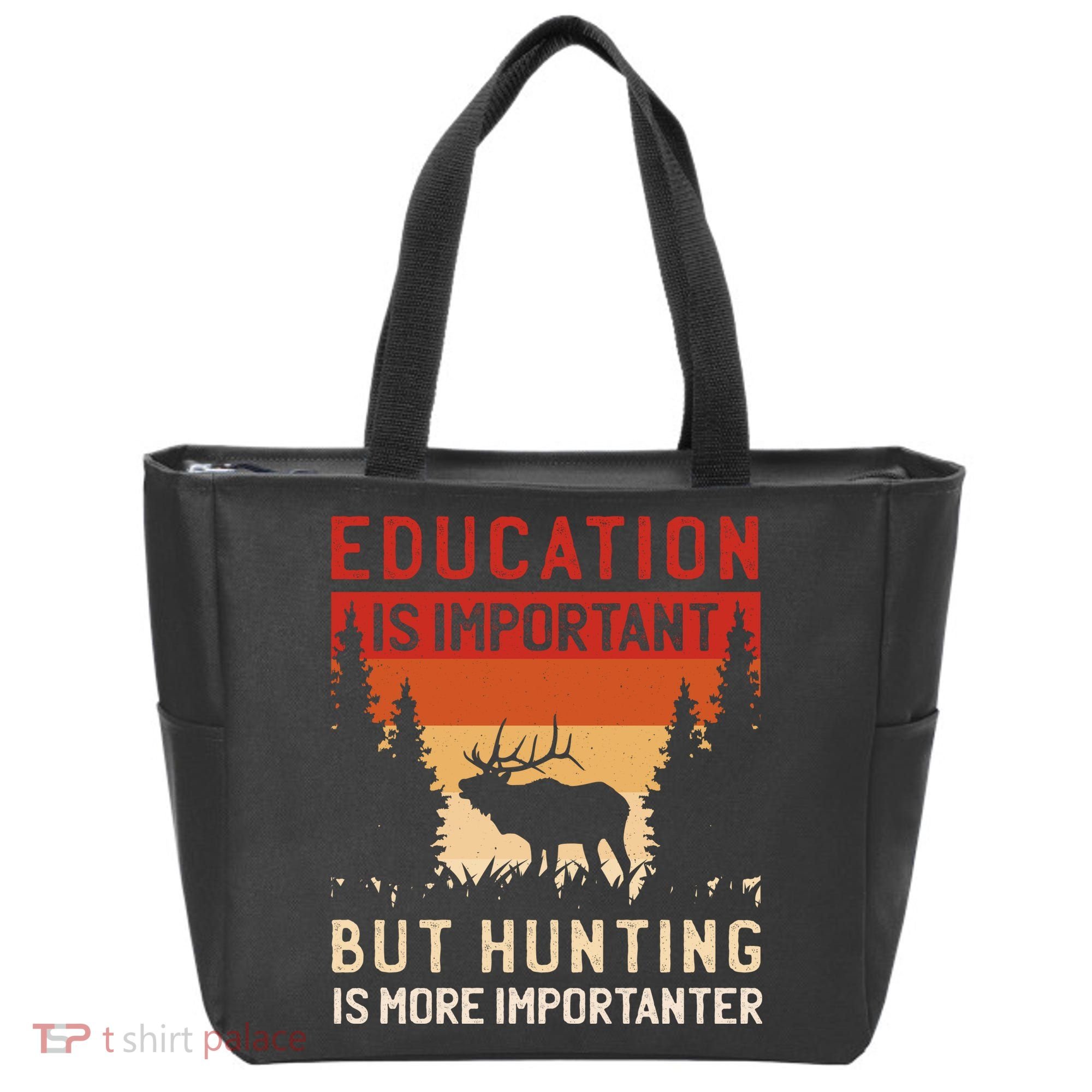 Funny Hunting Tote Bag