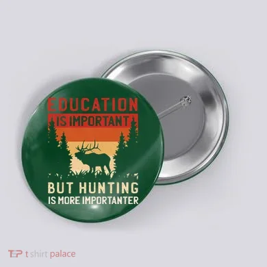 Funny Hunting Button