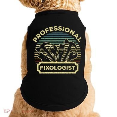 Funny Handyman For Wo Dad Fixologist Carpenter Doggie Tank
