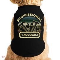 Funny Handyman For Wo Dad Fixologist Carpenter Doggie Tank thumb 0