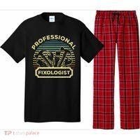 Funny Handyman For Wo Dad Fixologist Carpenter Pajama Set thumb 0