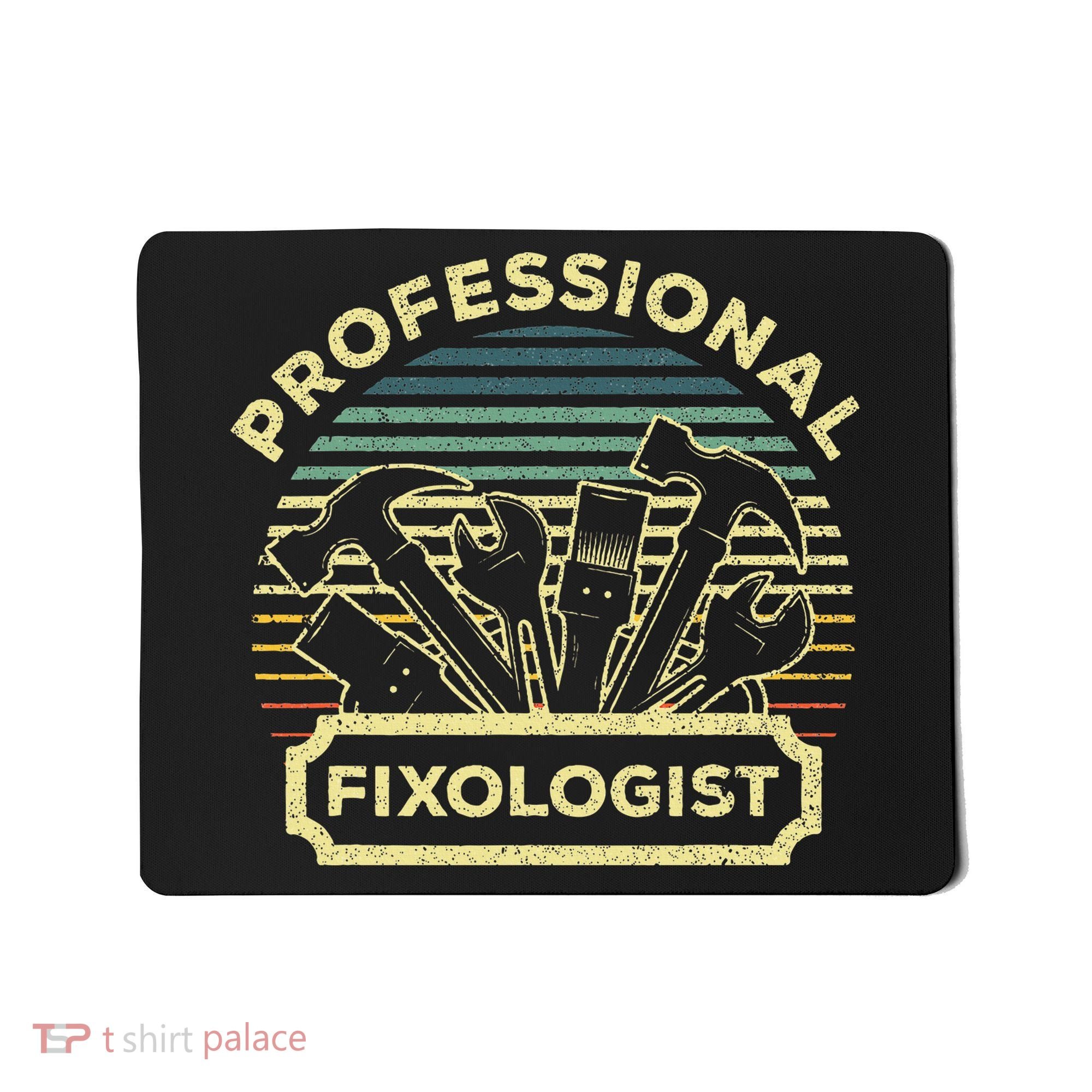 Funny Handyman For Wo Dad Fixologist Carpenter Mousepad