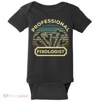 Funny Handyman For Wo Dad Fixologist Carpenter Baby Bodysuit thumb 0