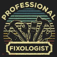 Funny Handyman For Wo Dad Fixologist Carpenter Hat thumb 2