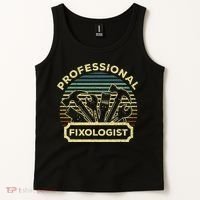 Funny Handyman For Wo Dad Fixologist Carpenter Tank Top thumb 2
