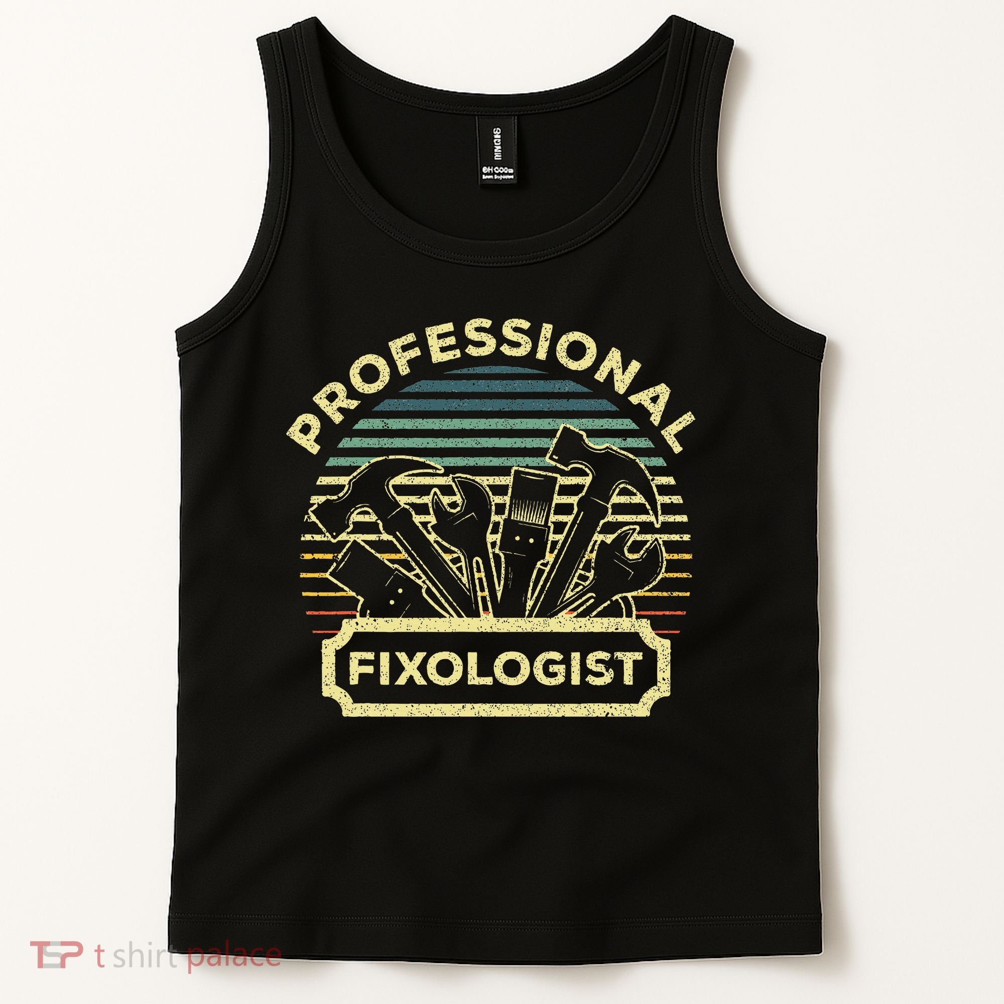 Funny Handyman For Wo Dad Fixologist Carpenter Tank Top