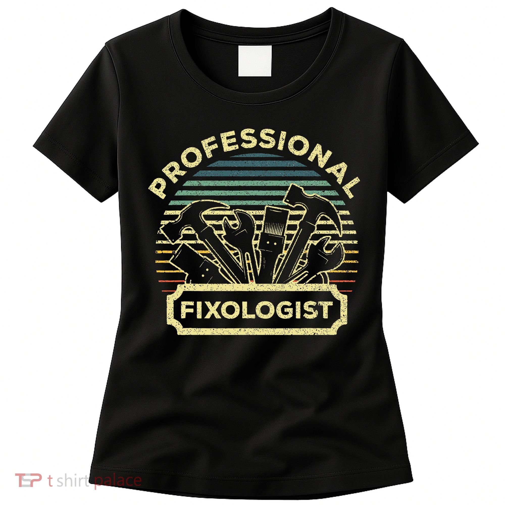 Funny Handyman For Wo Dad Fixologist Carpenter Women's T-Shirt