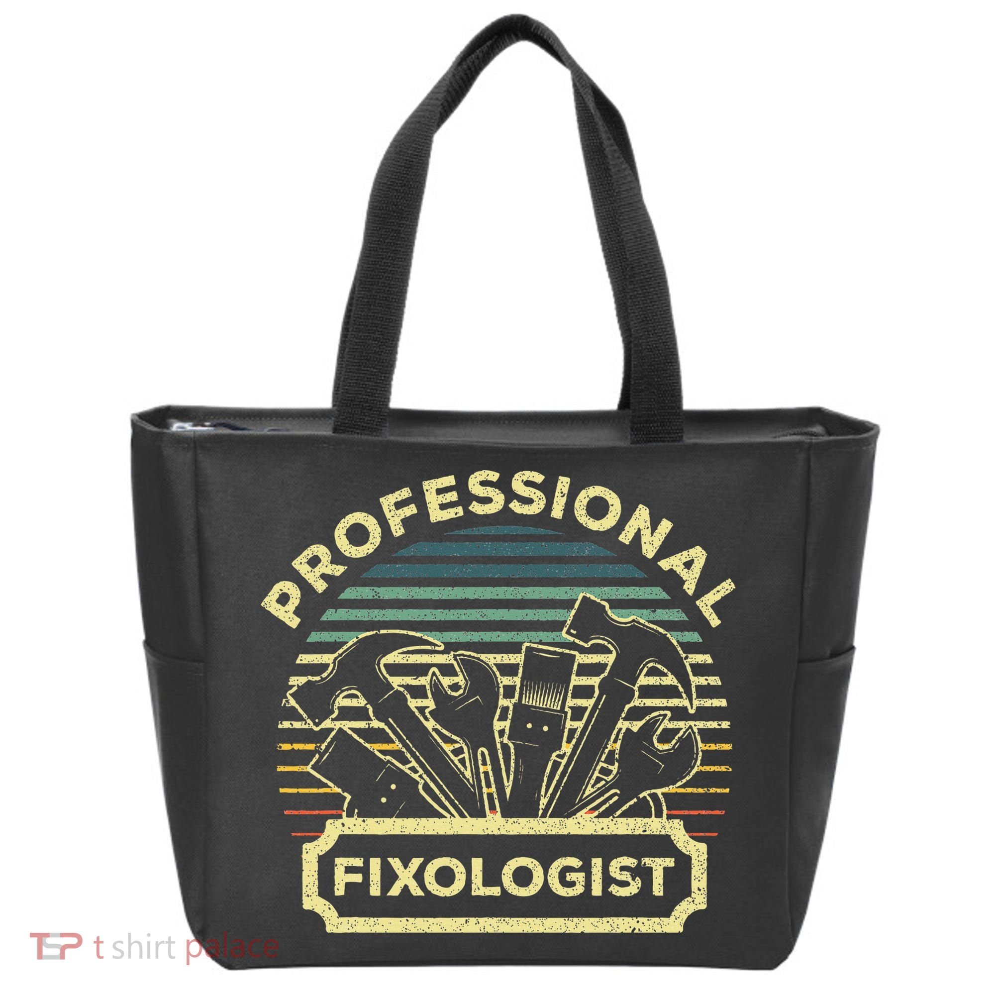 Funny Handyman For Wo Dad Fixologist Carpenter Tote Bag