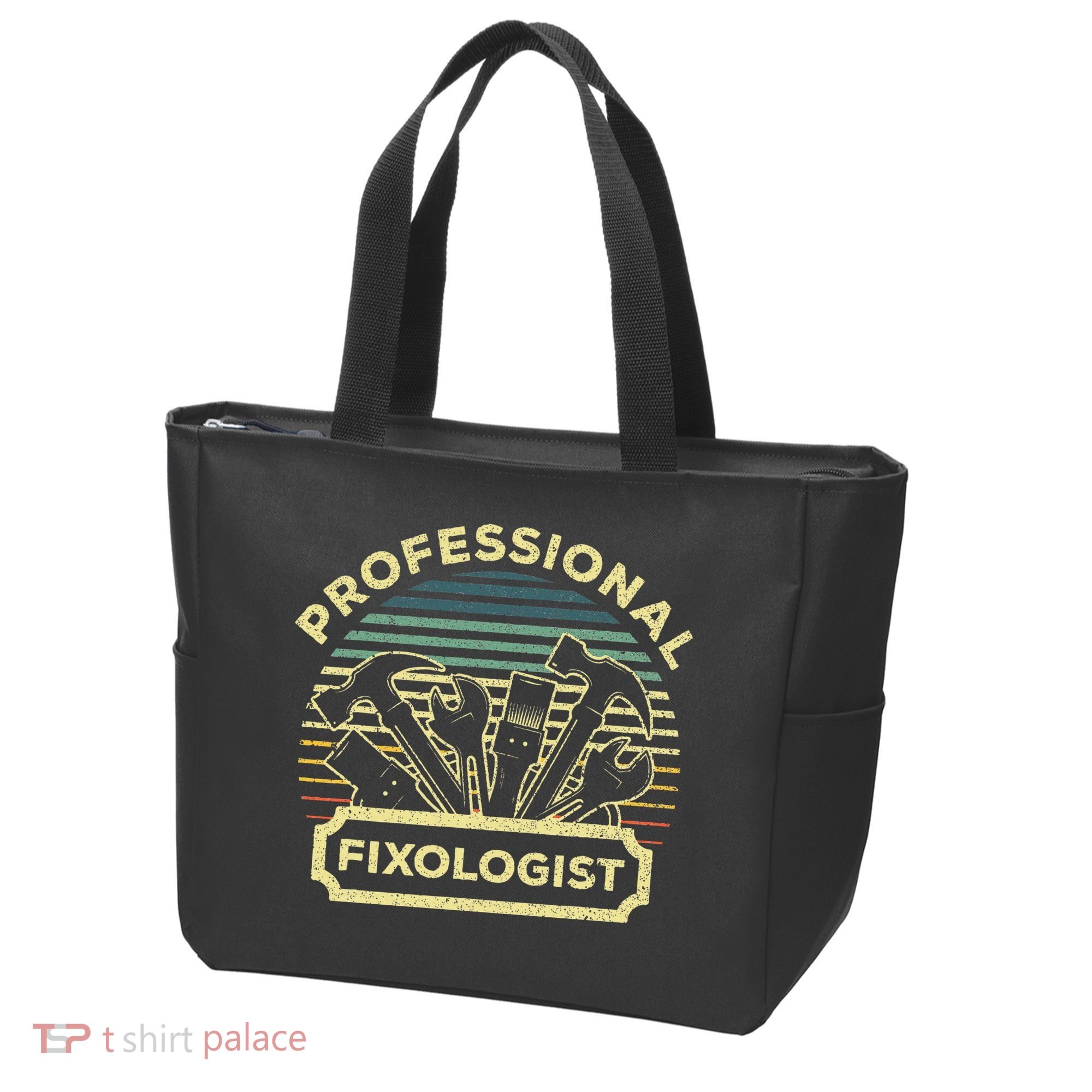 Funny Handyman For Wo Dad Fixologist Carpenter Tote Bag