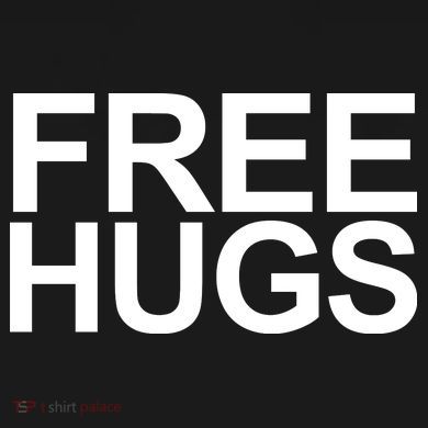 Free Hugs Ladies PosiCharge Competitor Racerback Tank