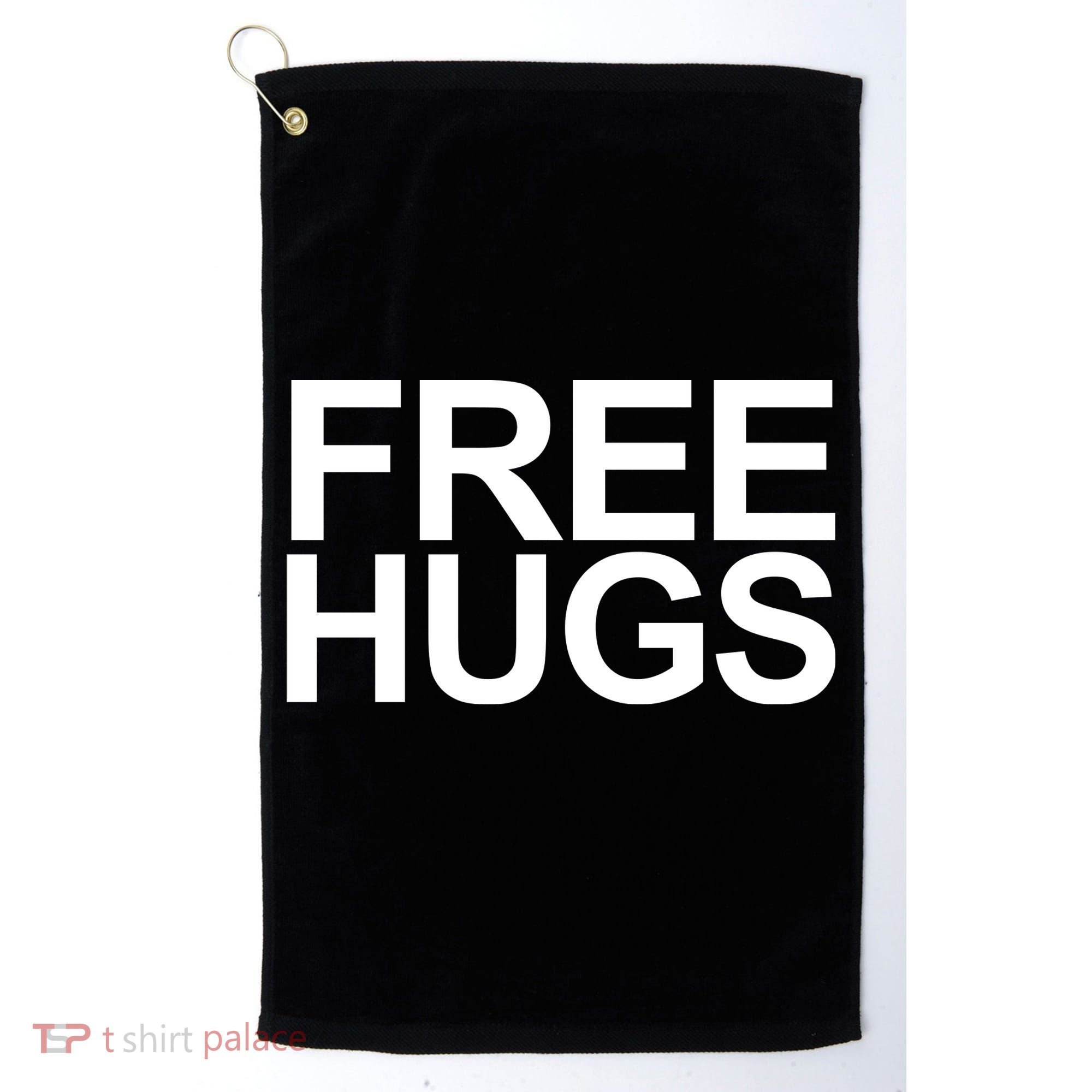 Free Hugs Golf Towel