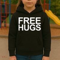 Free Hugs Kids Hoodie thumb 3
