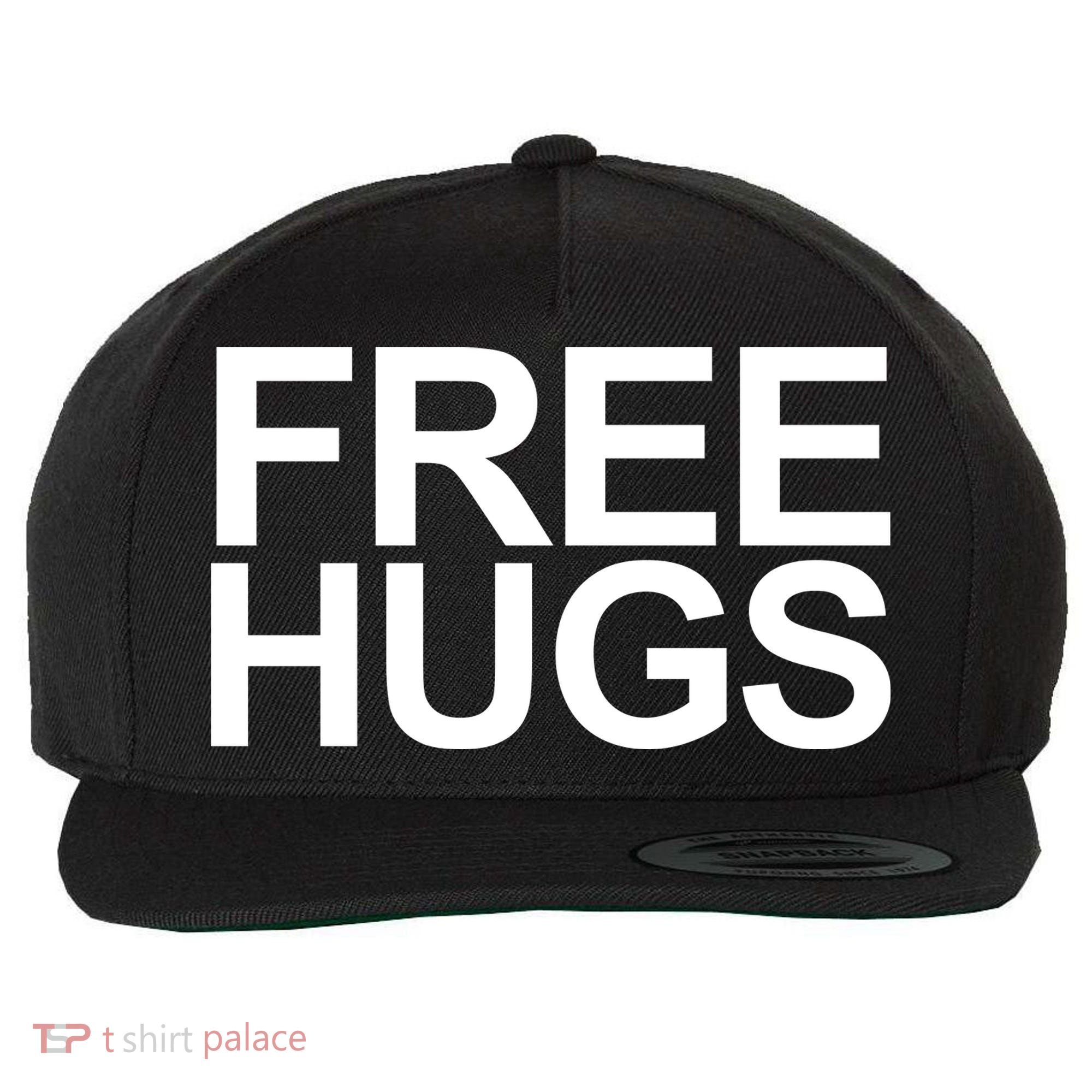 Free Hugs Wool Snapback Cap