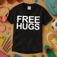 Free Hugs Kids T-Shirt thumb 3