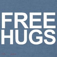 Free Hugs Garment-Dyed Sweatshirt thumb 2