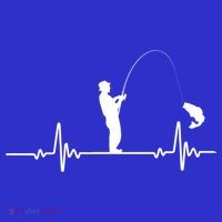 Fishing Heartbeat Funny Gift For Fishing Lovers Father's Day Gift T-Shirt thumb 7