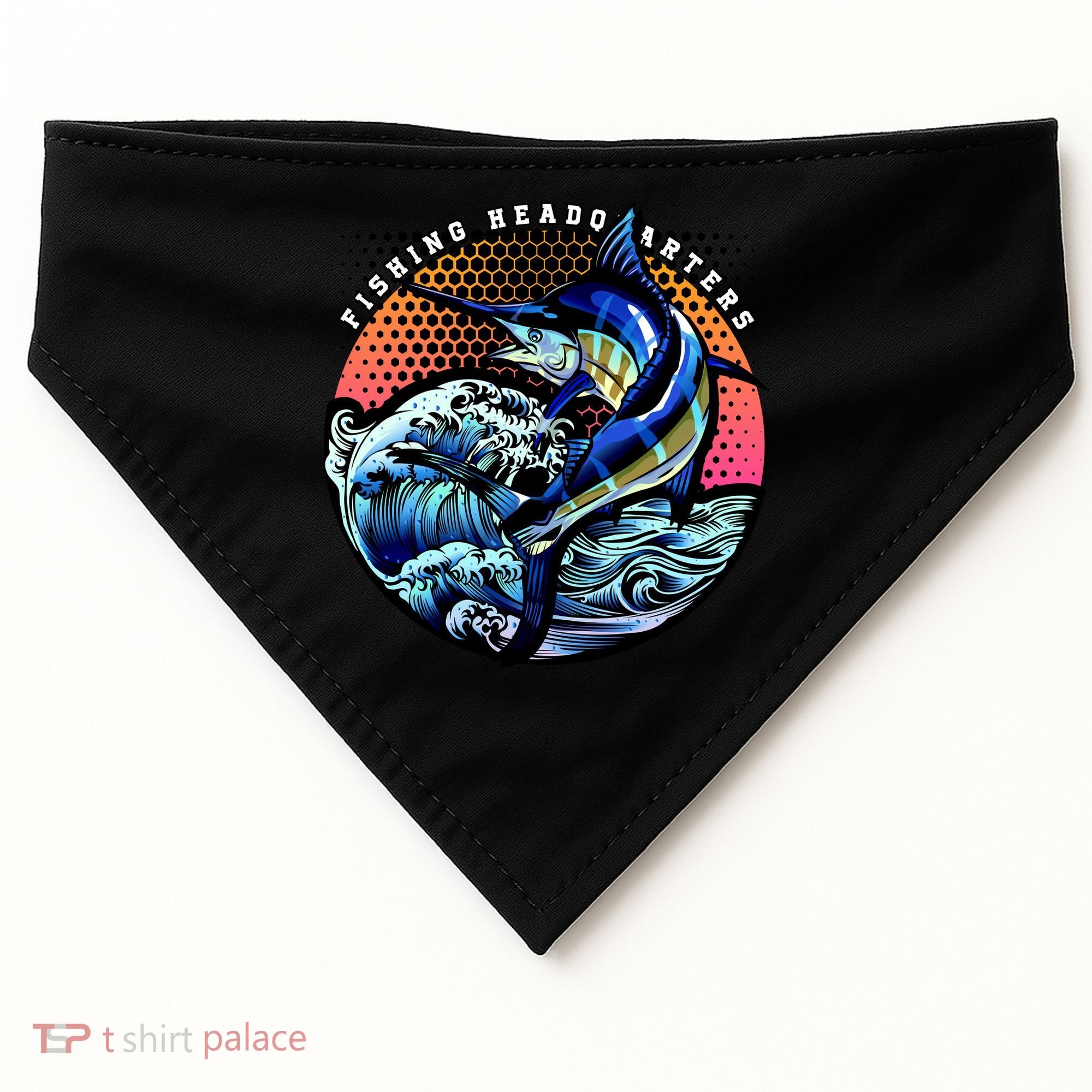 Fishing Headquarters USA-Made Doggie Bandana