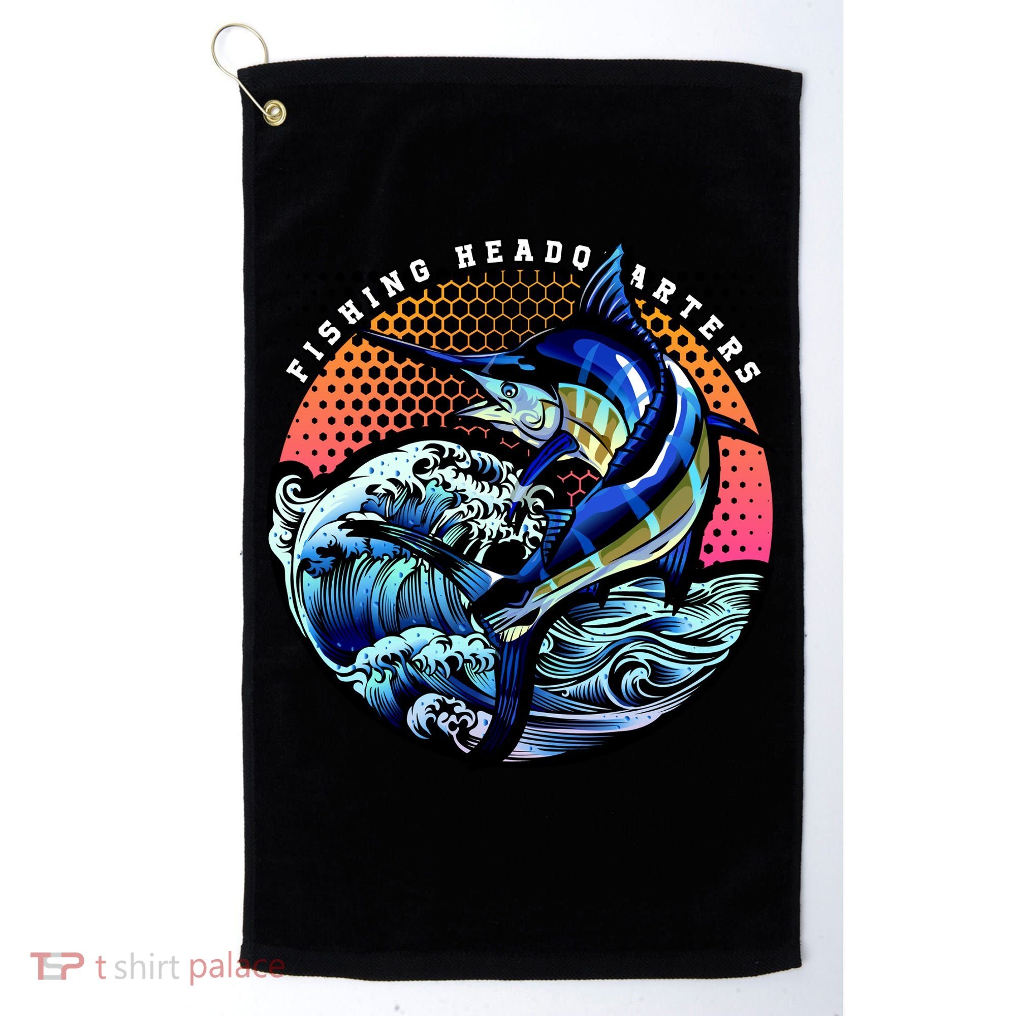 Fishing Headquarters Golf Towel