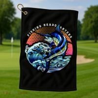 Fishing Headquarters Golf Towel thumb 1