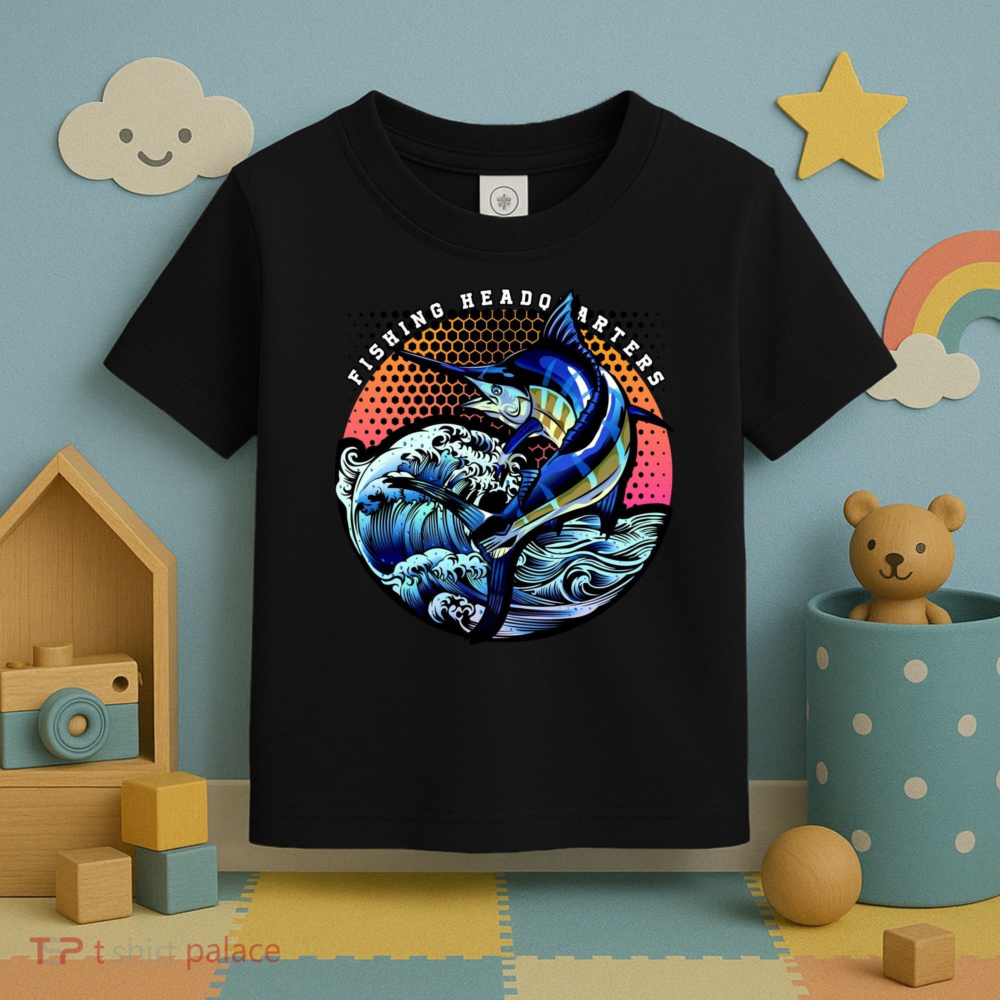 Fishing Headquarters Toddler T-Shirt