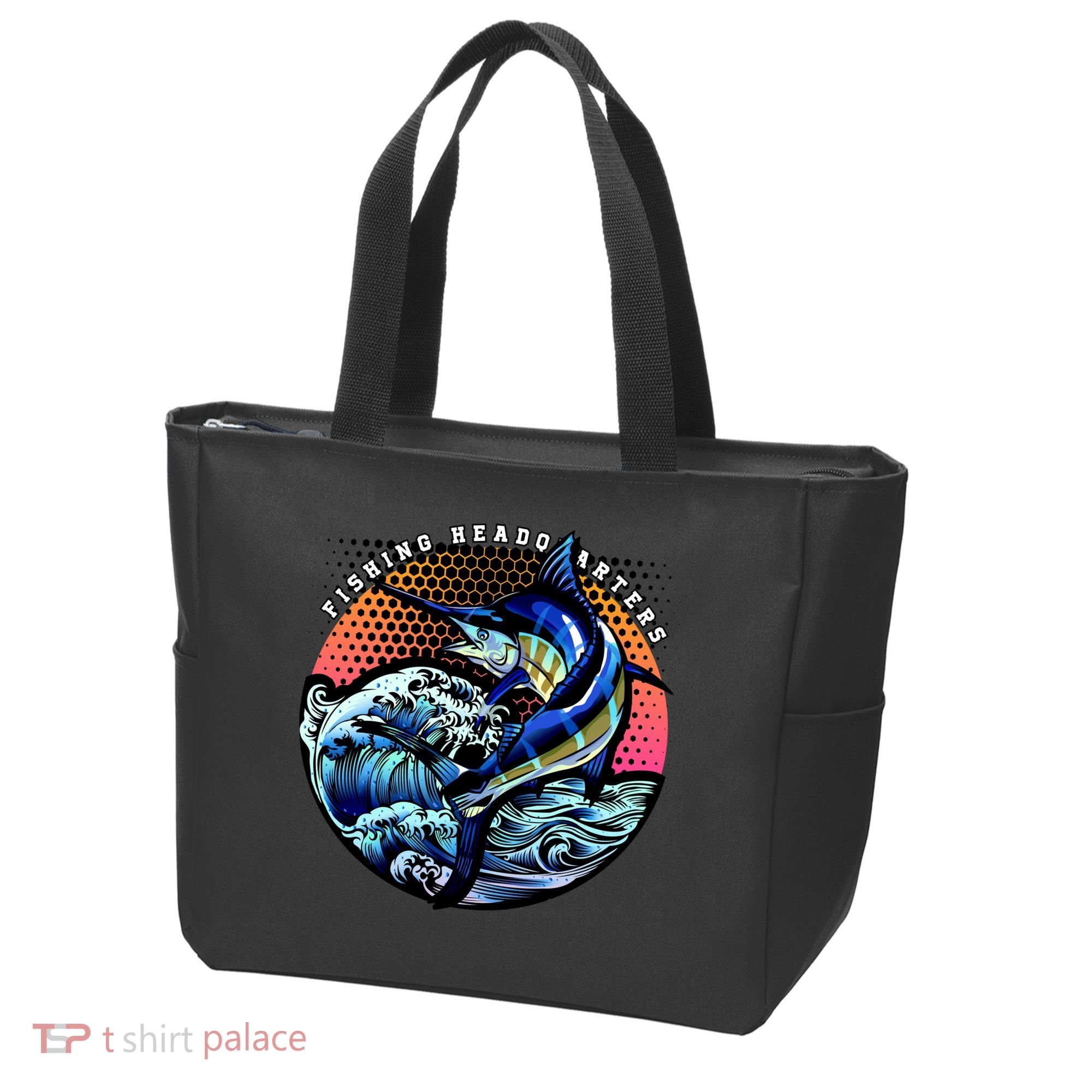 Fishing Headquarters Tote Bag
