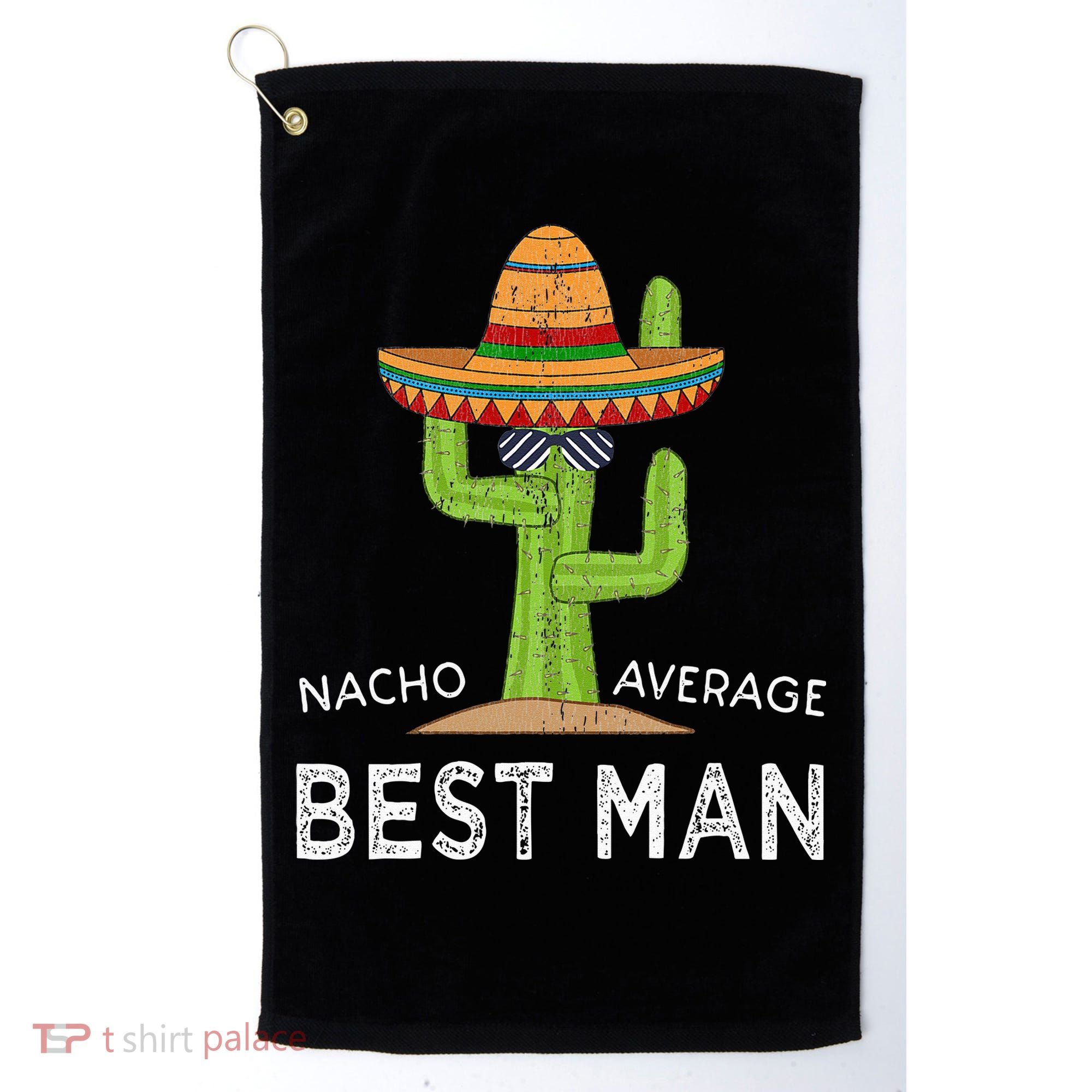 Fun Hilarious Funny Wedding Best Man Golf Towel