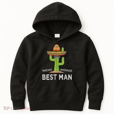 Fun Hilarious Funny Wedding Best Man Kids Hoodie