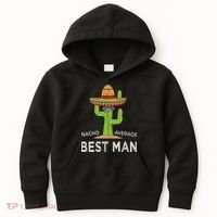 Fun Hilarious Funny Wedding Best Man Kids Hoodie thumb 0