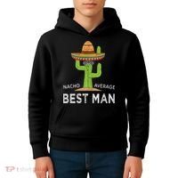 Fun Hilarious Funny Wedding Best Man Kids Hoodie thumb 4