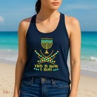 Funny Hanukkah Women's Tank Top thumb 2
