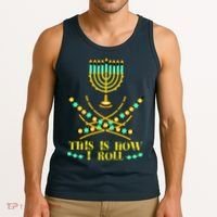 Funny Hanukkah Tank Top thumb 3