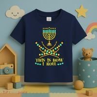 Funny Hanukkah Toddler T-Shirt thumb 3