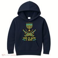 Funny Hanukkah Kids Hoodie thumb 0