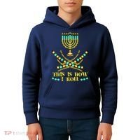 Funny Hanukkah Kids Hoodie thumb 4