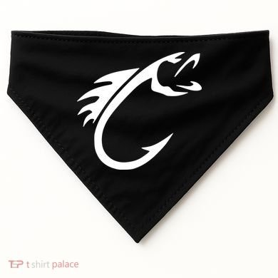 Fish Hook USA-Made Doggie Bandana