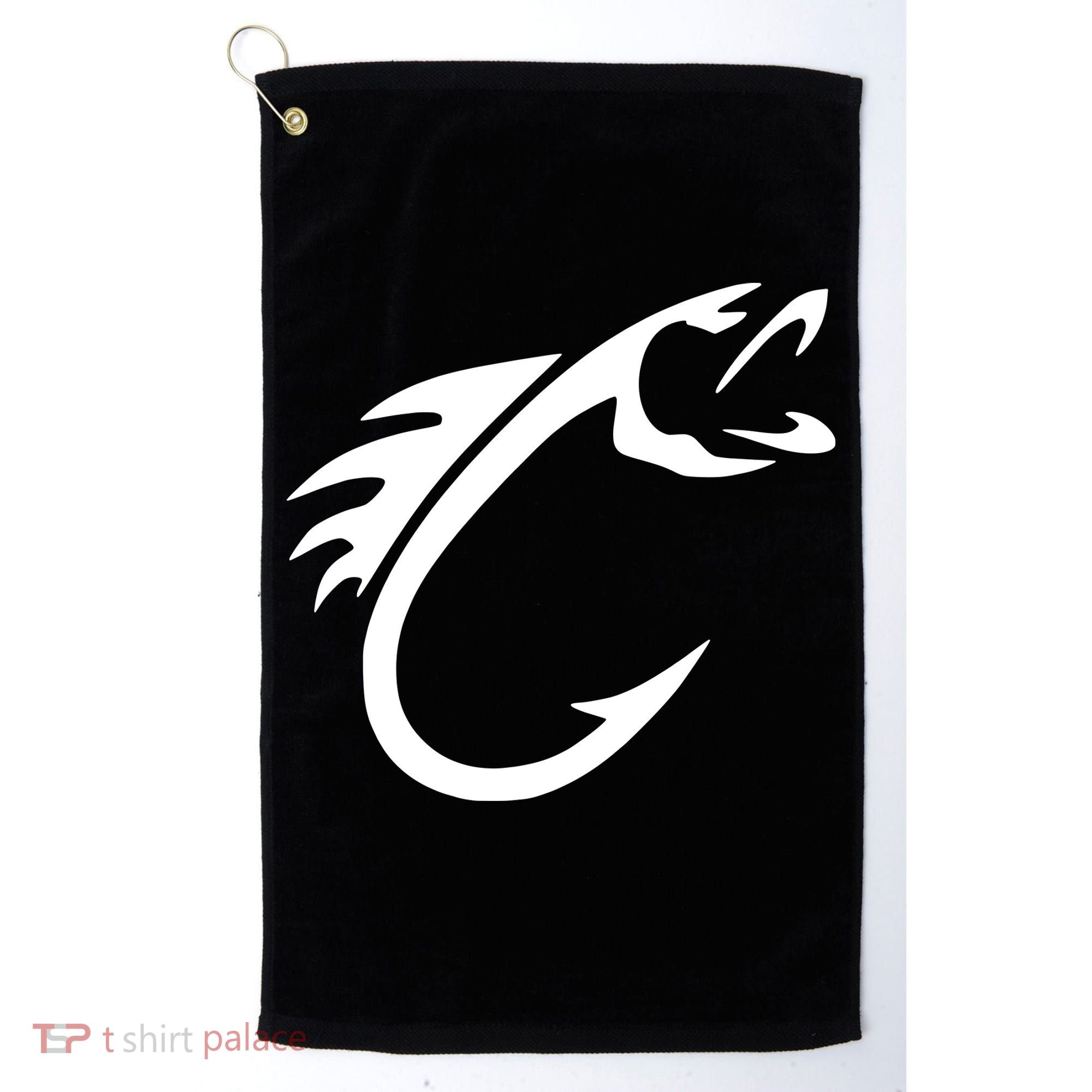 Fish Hook Golf Towel