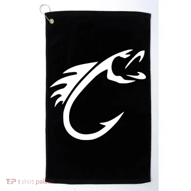Fish Hook Golf Towel