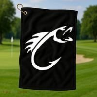 Fish Hook Golf Towel thumb 1