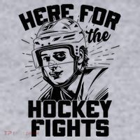 Funny Here For The Hockey Fights Women's Sweatshirt thumb 2