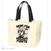 Funny Here For The Hockey Fights Tote Bag thumb 3