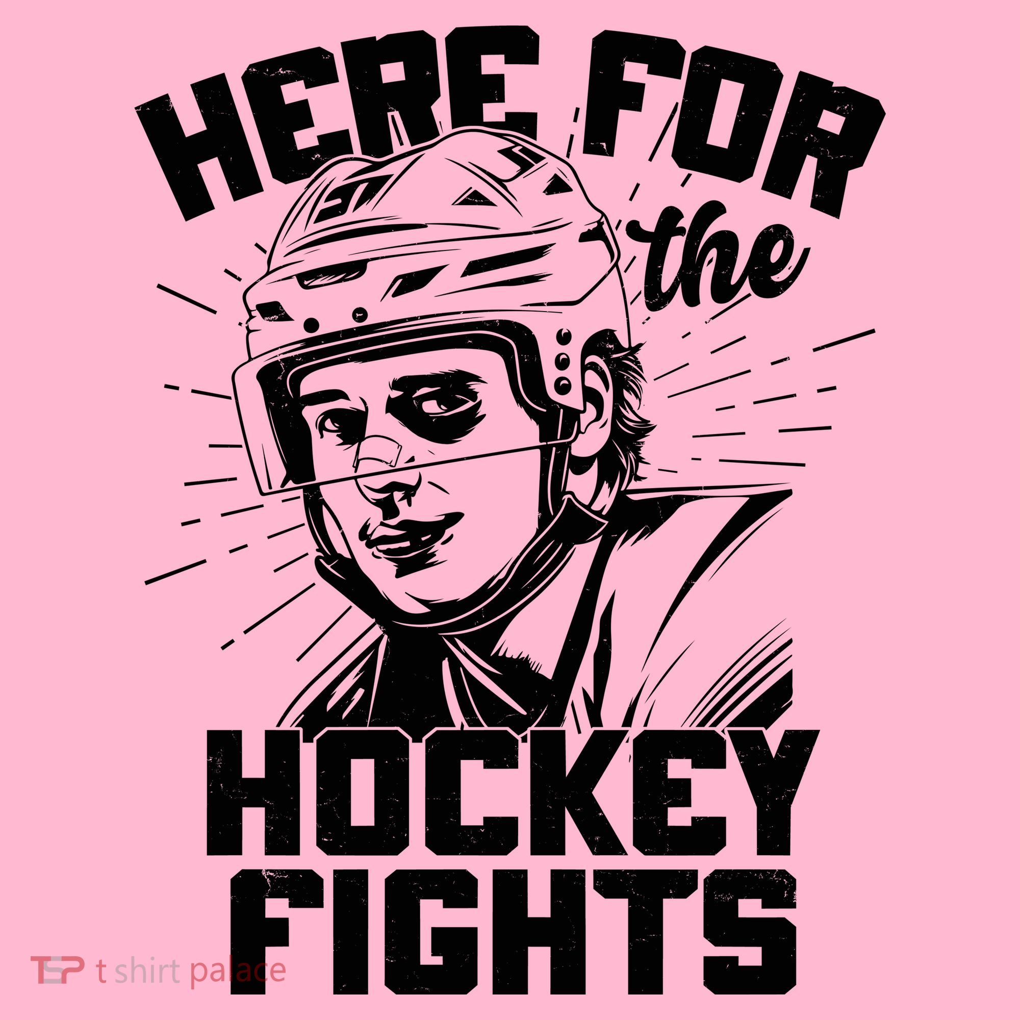 Funny Here For The Hockey Fights Coaster
