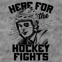 Funny Here For The Hockey Fights Toddler Hoodie thumb 2